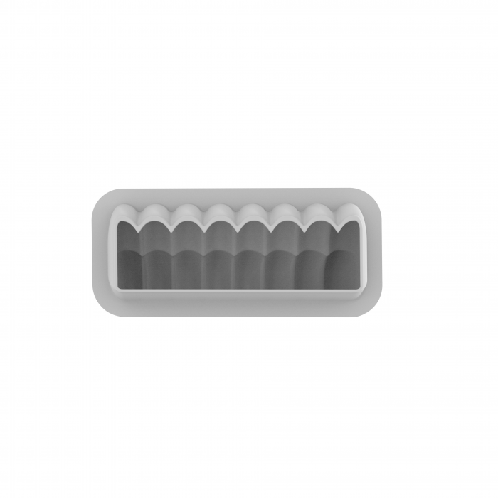 Moule silicone Bûche Coeur 240 x 90 H 90 MM – Image 2