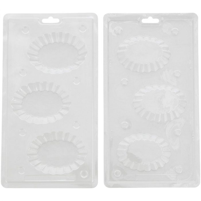 Moule chocolat plastique caissette oblong – Image 2