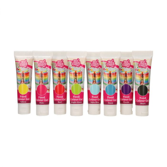 Colorant gel Arc en ciel 30 gr /8 – Image 2