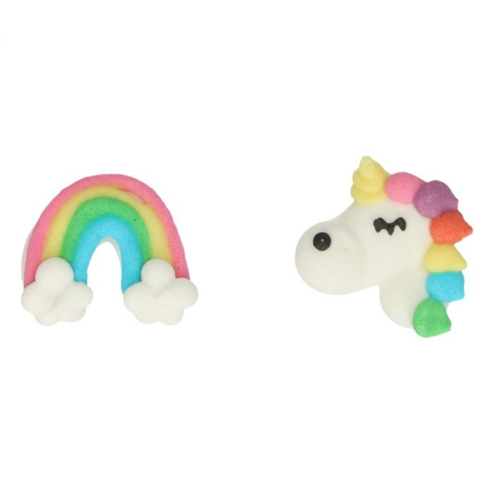 Décors en sucre licorne & Arc-en-ciel – Image 2
