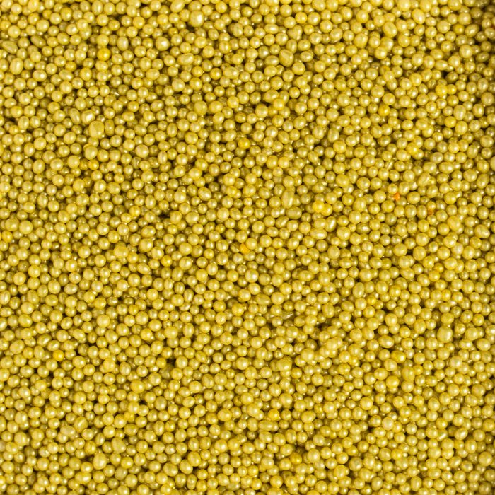 Perles sucre or 2 mm 100gr – Image 2