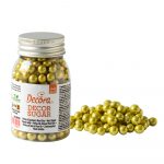 Perles sucre or 7 mm 100gr