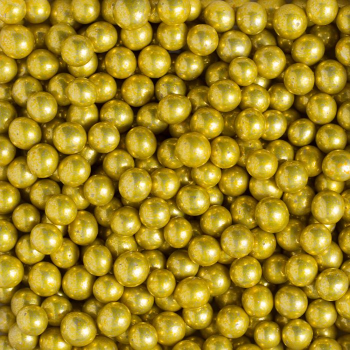 Perles sucre or 7 mm 100gr – Image 2