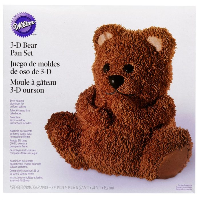 Moule Ourson 3D aluminium – Image 4