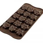 Moule silicone easychoc Hibou 34 x 30 MM - SCG26
