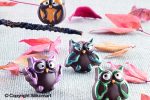 Moule silicone easychoc Hibou 34 x 30 MM - SCG26 – Image 2