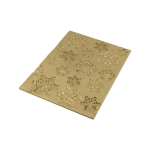 Tapis silicone bûche décor frozen flocons 250x185 H 6 MM