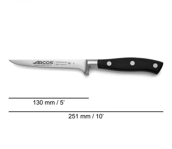 Couteau forgé désosser 130 MM - Riviera – Image 2