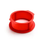 Moule charlotte 18 cm démontable rouge