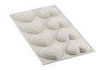 Kit mini tarte mon amour moule silicone + 8 cercle polyglass coeur – Image 4