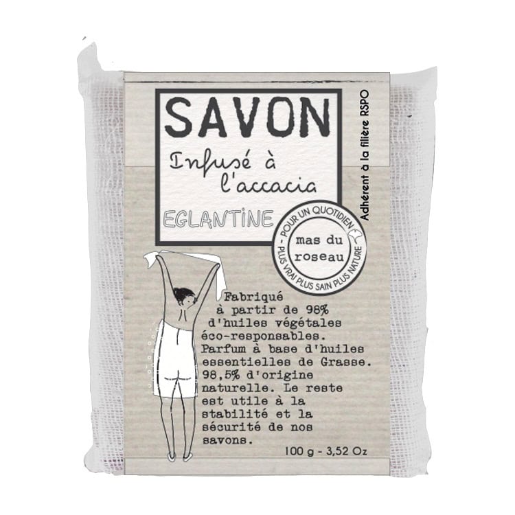 25.5.52 Savonnette végétale Eglantine 100 gr – Image 1