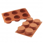 Moule silicone cylindre Ø 70 H 35 MM - SF127