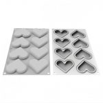 Moule silicone mini Love Story 80 x 66 H 12 MM avec cutter – Image 3