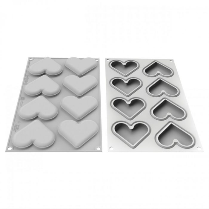 Moule silicone mini Love Story 80 x 66 H 12 MM avec cutter – Image 3