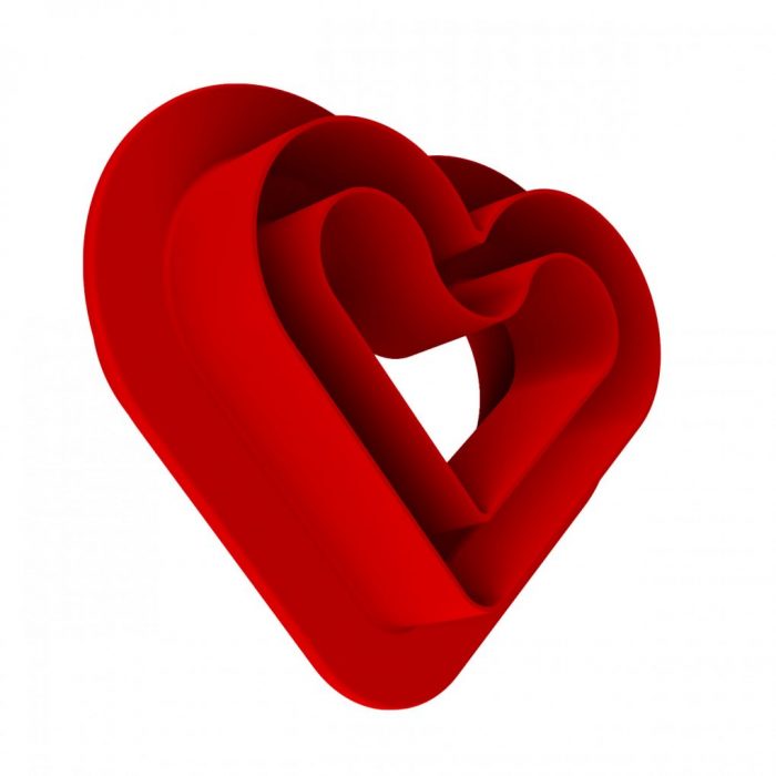 Moule silicone mini Love Story 80 x 66 H 12 MM avec cutter – Image 7