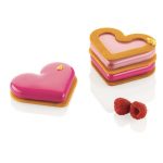 Moule silicone mini Love Story 80 x 66 H 12 MM avec cutter
