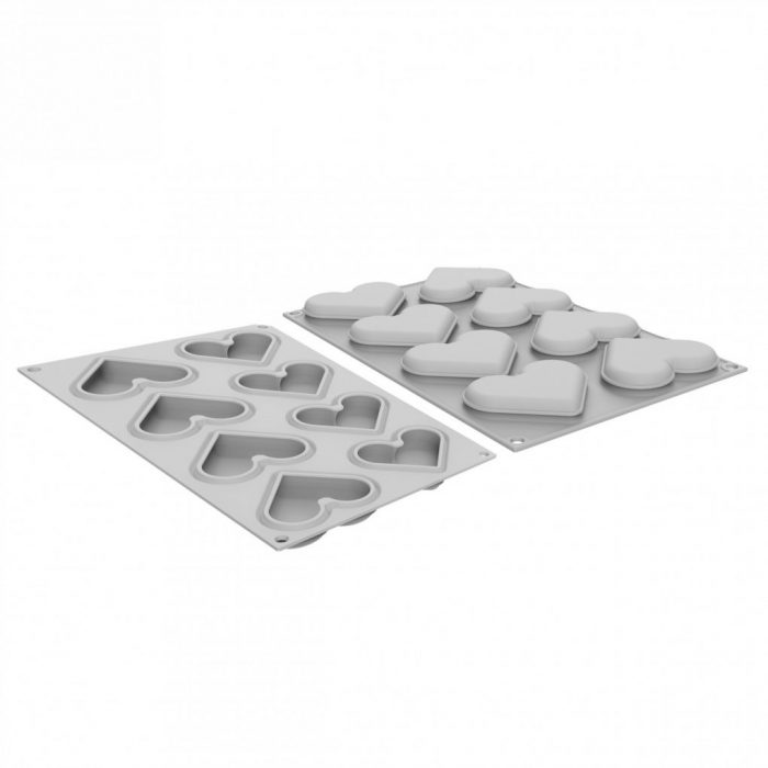 Moule silicone mini Love Story 80 x 66 H 12 MM avec cutter – Image 2