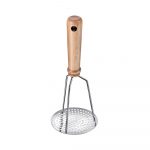 Ecrase purée inox et manche hêtre