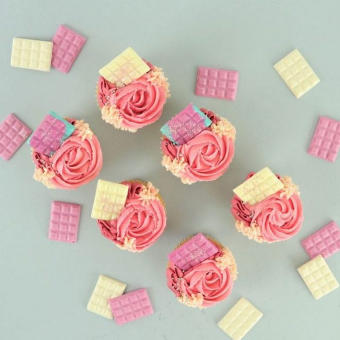 Moule plastique mini tablette chocolat 35 x 35 MM – Image 3