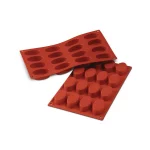 Moule silicone 16 ovales 55 x 33 H 20 MM - SF017