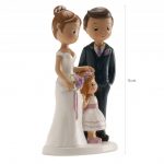 Figurine Mariés + petite fille – Image 4