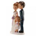 Figurine Mariés + petite fille – Image 3