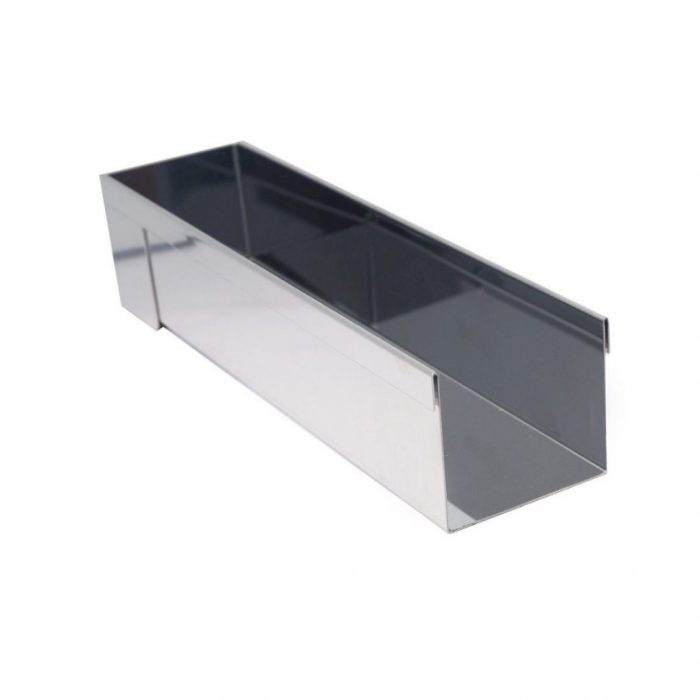 Gouttière carré démontable inox 300 x 80 MM – Image 2