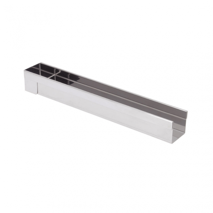 Gouttière carré fine démontable inox 300 x 40 MM – Image 2