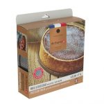 Moule à fond amovible Ø 240 H 65 MM avec tissus de cuisson