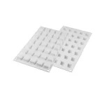 Moule silicone 56 micro carrés rectangles