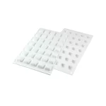 Moule silicone 35 micro carrés bombes flexi-micro gema