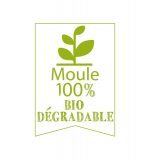 4 mini-moules cakes 12 cm bois + 8 caissettes sulfurisées de cuisson – Image 3