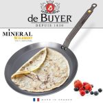 Poêle à crêpes Minéral B  en tôle Ø 260 MM