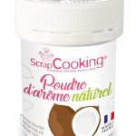 Pot de poudre d'arôme naturel noix de coco