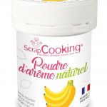 Pot de poudre d'arôme naturel banane