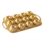 Moule 12 Mini Bundt Torsadés Gold