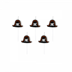 Bougies pirate x6  2 CM - SCS-3