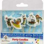 Bougies Pirate 5 pièces