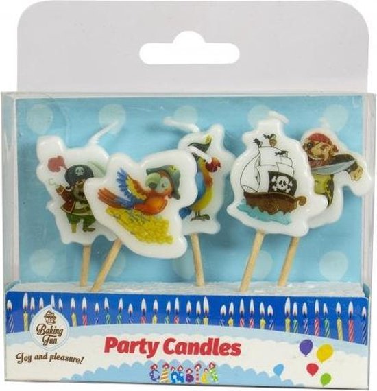 550x570 Bougies Pirate 5 pièces – Image 1