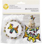 Caissettes chien ballon