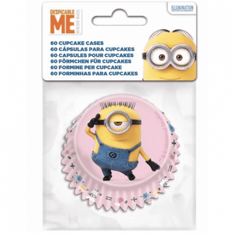 60-caissettes-design-les-minions.jpg Caissettes à cupcakes Minions - 60pcs – Image 1