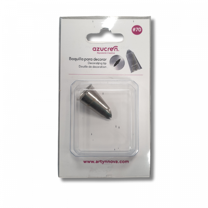 Douille inox feuille Ø18MM buse 1,9x12,1 MM #70 – Image 2