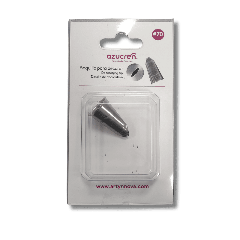 70a Douille inox feuille Ø18MM buse 1,9x12,1 MM #70 – Image 1