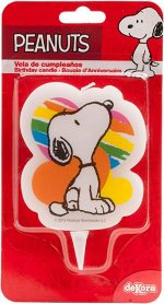 Bougie 2D Snoopy 7,5 cm – Image 3