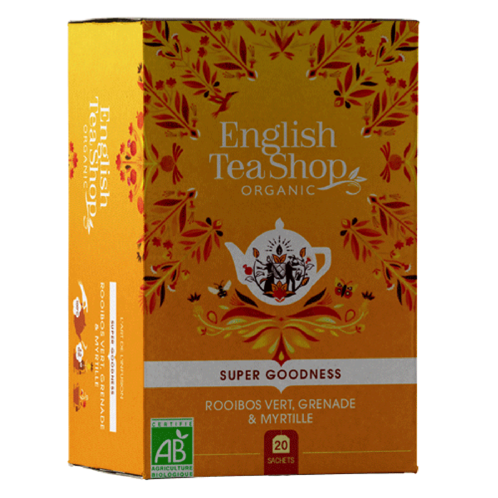 753.png Rooibos vert grenade & myrtille 20 sachets plats – Image 1