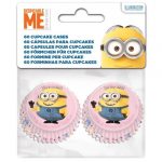 Caissettes à mini-cupcakes Minions - 60pcs