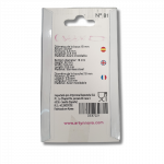 Douille inox décor de fleur base Ø18MM buse 0,8 x 5,8 MM #81 – Image 3