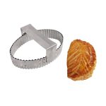 Découpoir chausson aux pommes inox 17 x 12 CM