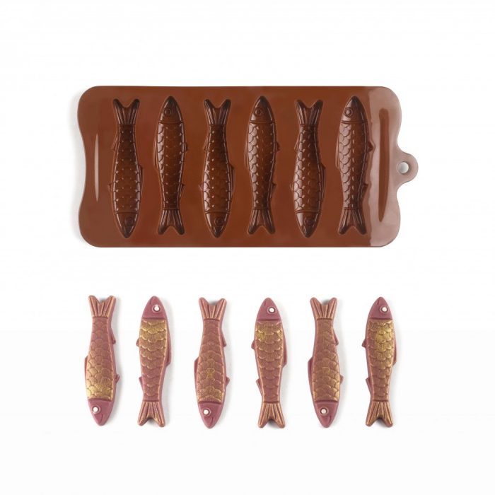 Moule silicone chocolat sardine – Image 6