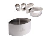 Calisson inox 45 x 28 H 30 MM